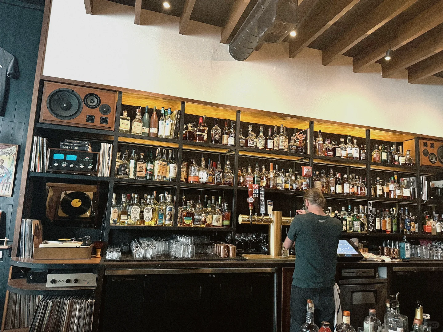 Vinyl Record Bar in Downtown San Francisco