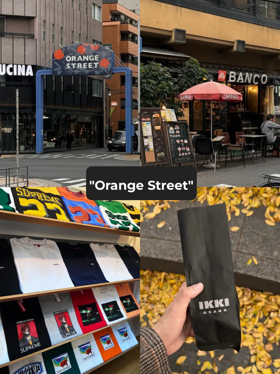 Osaka Shinsaibashi Shopping & Food Tour Route | Robatayaki | Takoyaki