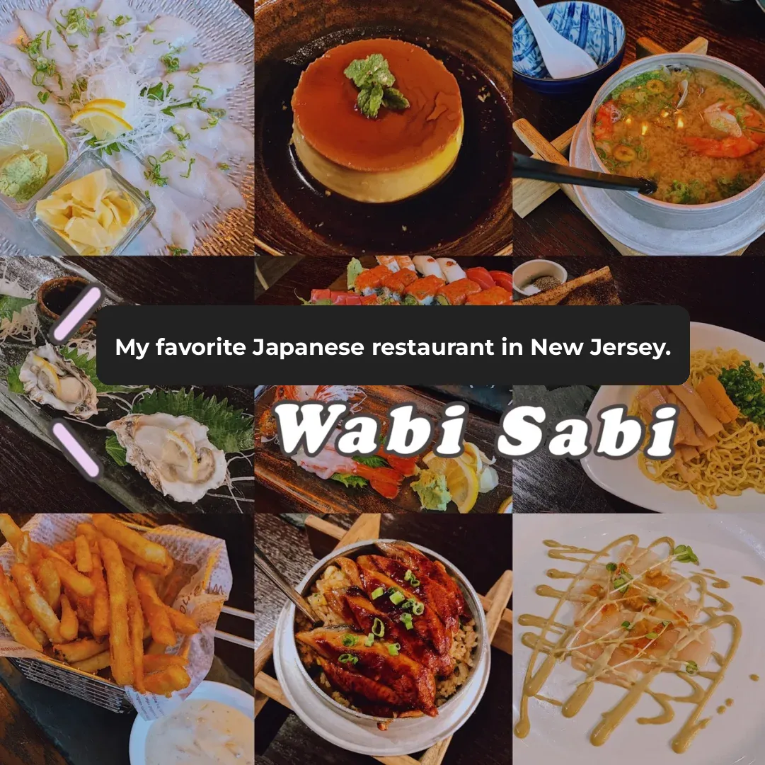 New Jersey NJ | Must-Try Japanese Restaurant Wabi Sabi ‼️