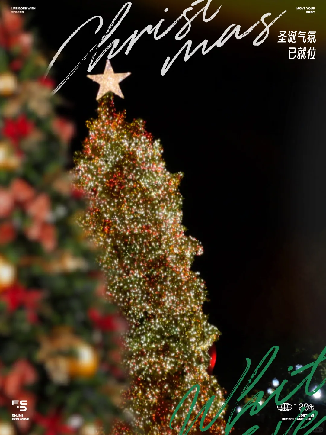 2023 Millennium Park Christmas Tree in Chicago 🎄