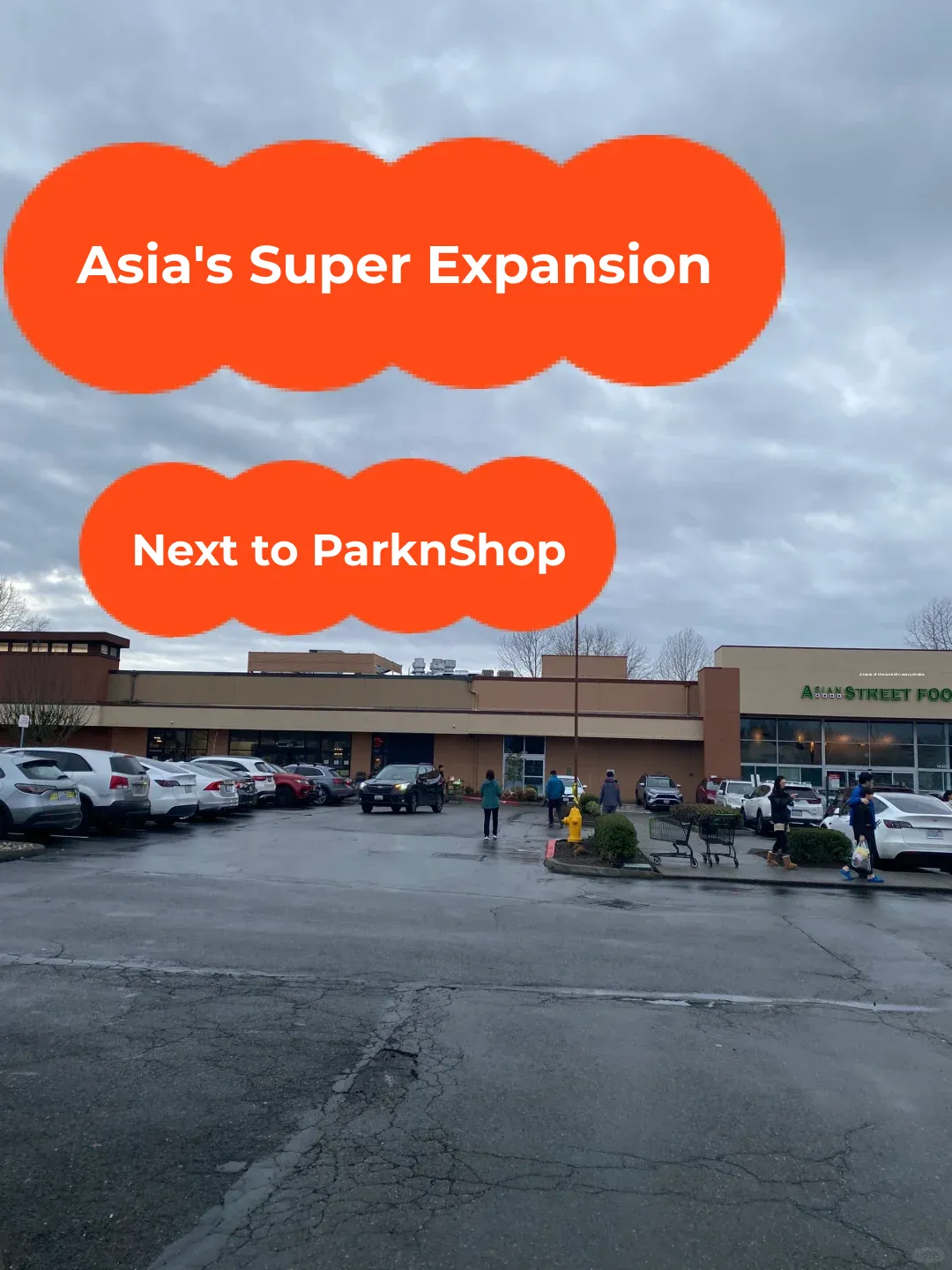 The Snack Street is like a Mini Asia Plaza