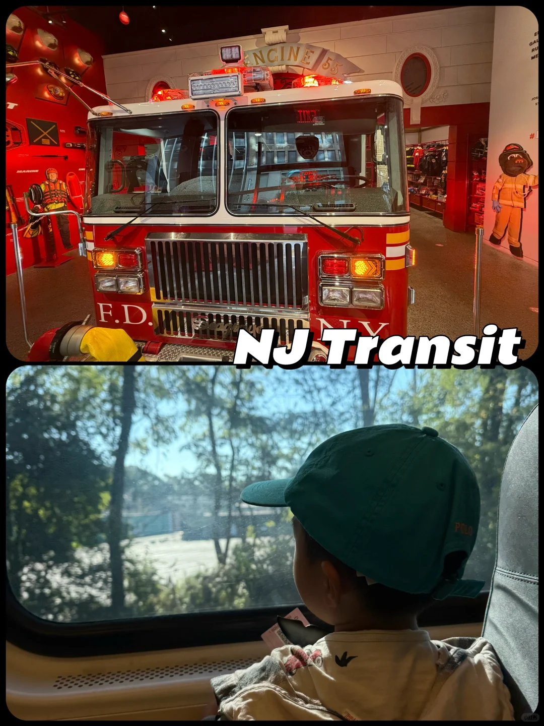 Taking the Kids on a Train Ride🚞 to the Island in NJ‼️
