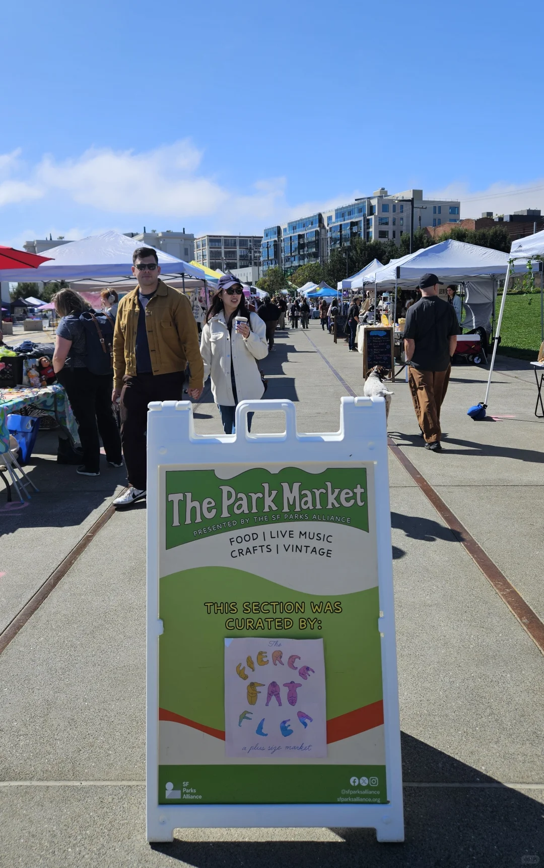 Crane Cove Art Market in Dogpatch, San Francisco