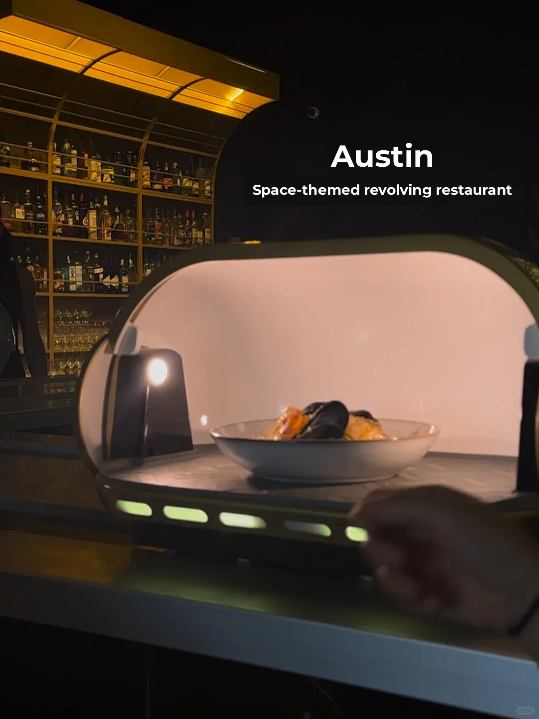 Austin's Space-Themed Revolving Restaurant – Space Cowboy