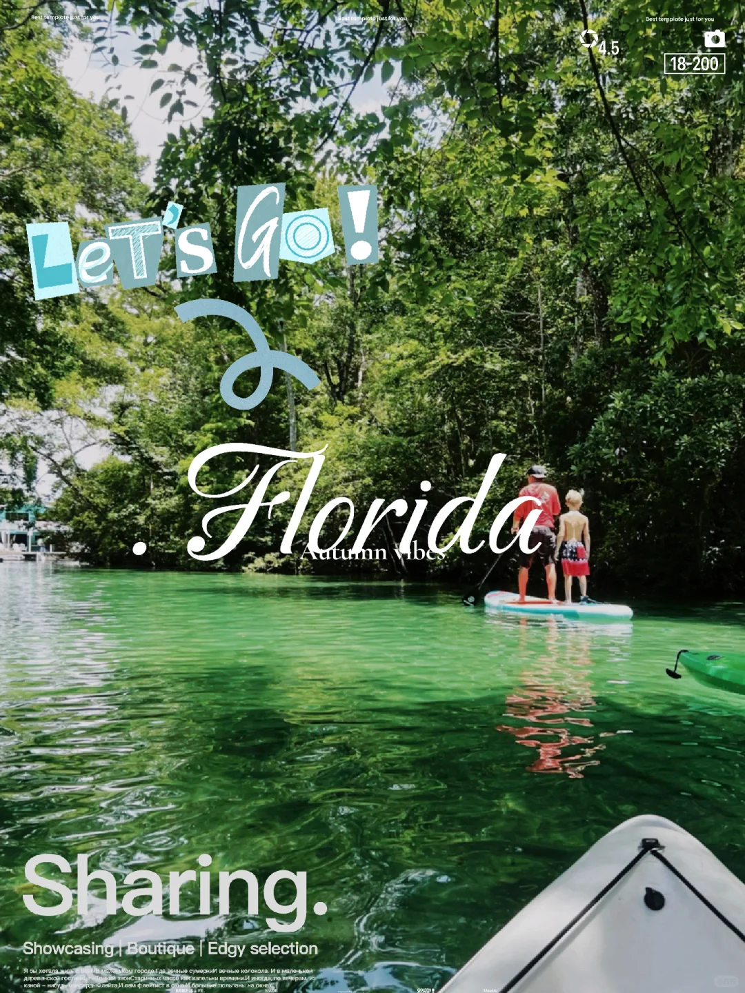 What kind of magical place is this? 🍃 Kayaking in Florida