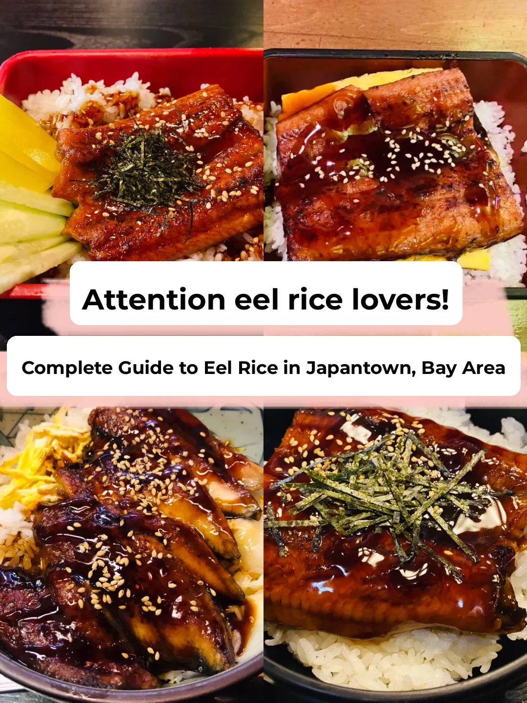 Bay Area Eats 🍚 Ultimate Guide to Unagi Don Restaurants in San Francisco's Japantown!