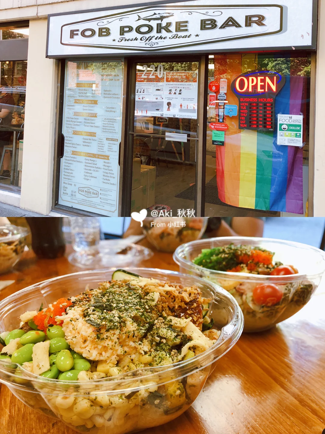 Seattle | My Boyfriend Couldn’t Stop Raving About FOB POKE BAR—He Called It Delicious Three Times!