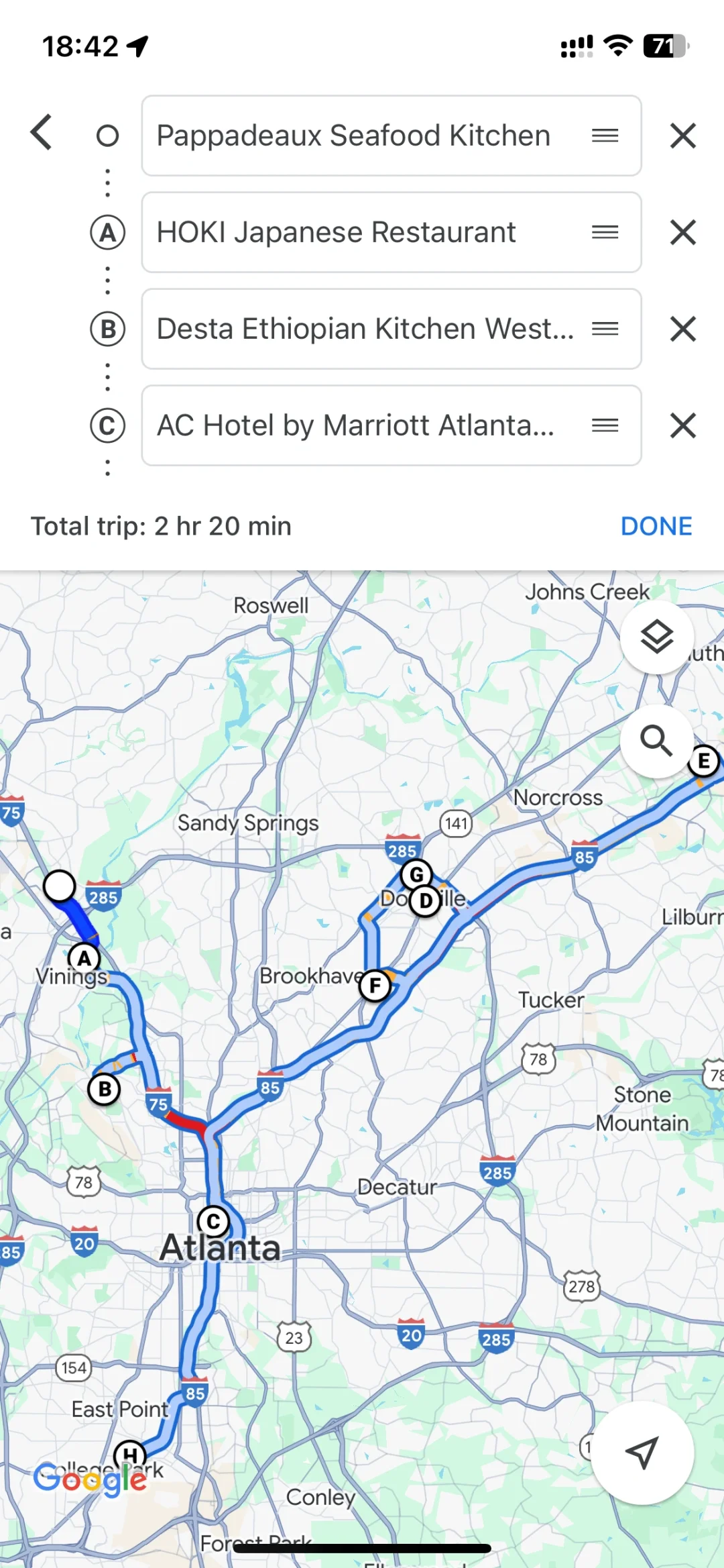 Atlanta Food Recommendations