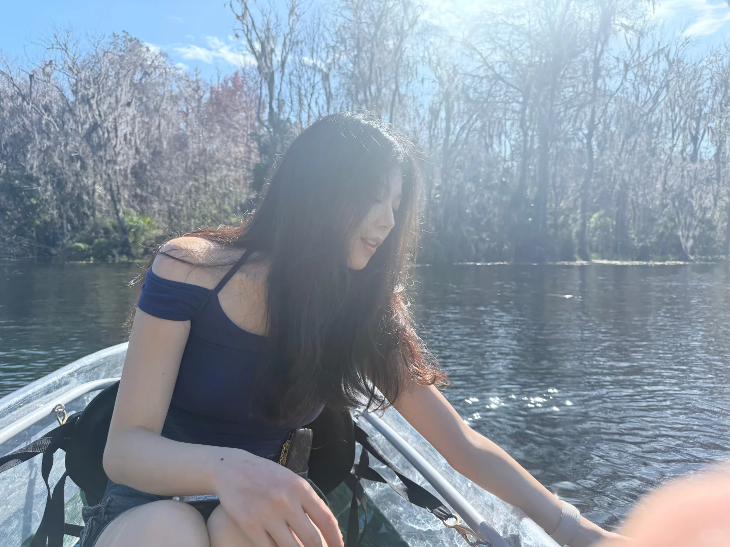 December in Tampa: Glass-Bottom Boat Ride at Silver Springs