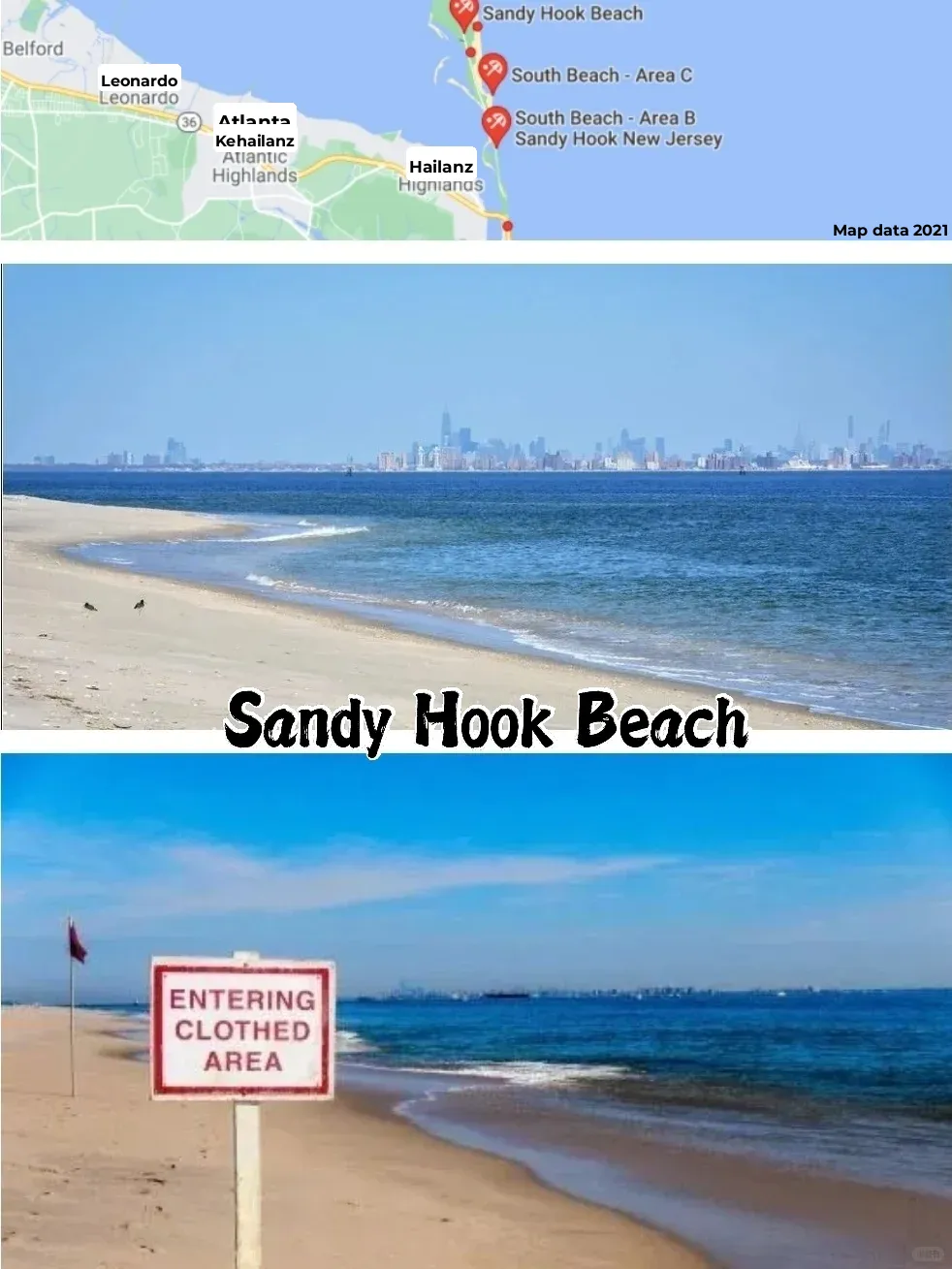 Top 9⃣️ Most Beautiful Beaches Near NYC 🏖️🏖️