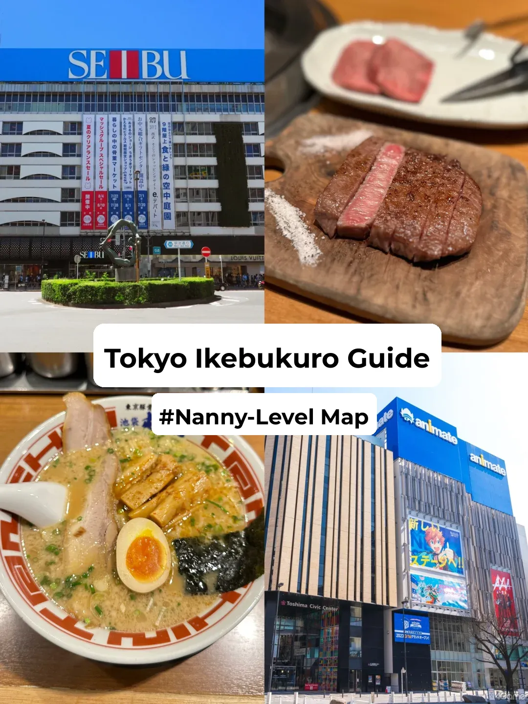 🗼 Tokyo Ikebukuro Guide | Ikebukuro Foodie Hotspots 😋 | Ultimate Map for First-Timers 🗺️