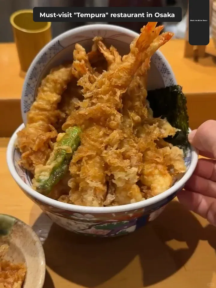Top-Rated Tempura Spot in Osaka