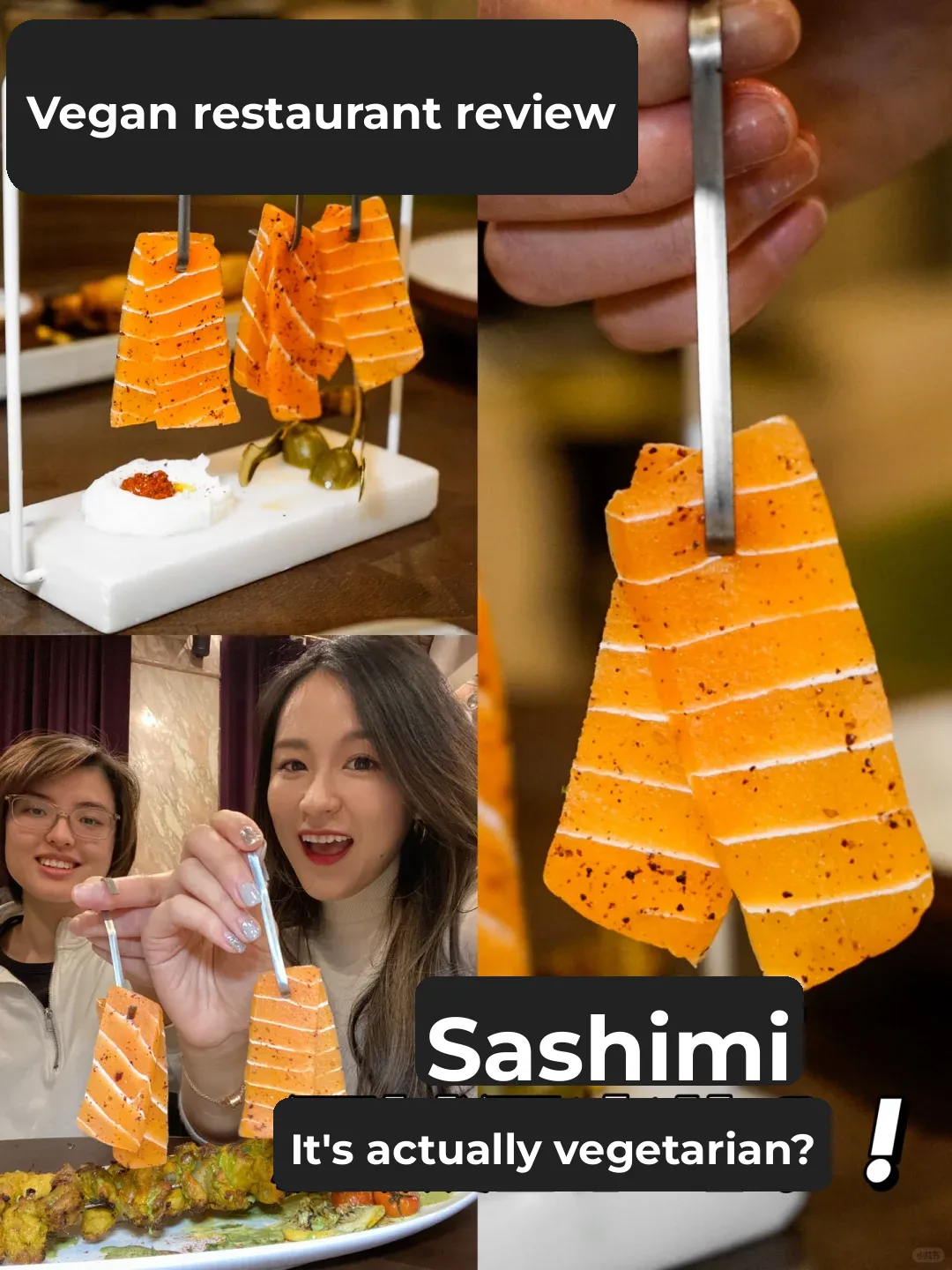 Vegetarian Food Exploration｜There’s Even Vegan Sashimi⁉️ And It Tastes Like This!