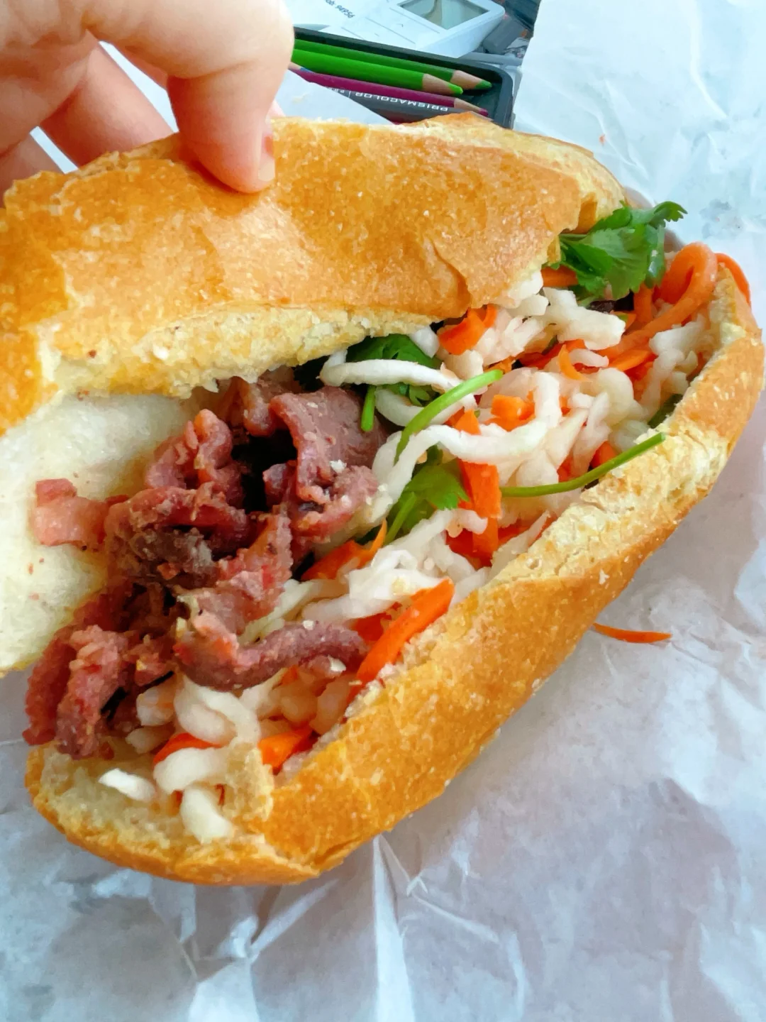 San Diego Food Scene: A Delicious Vietnamese Banh Mi for Under $6.5!