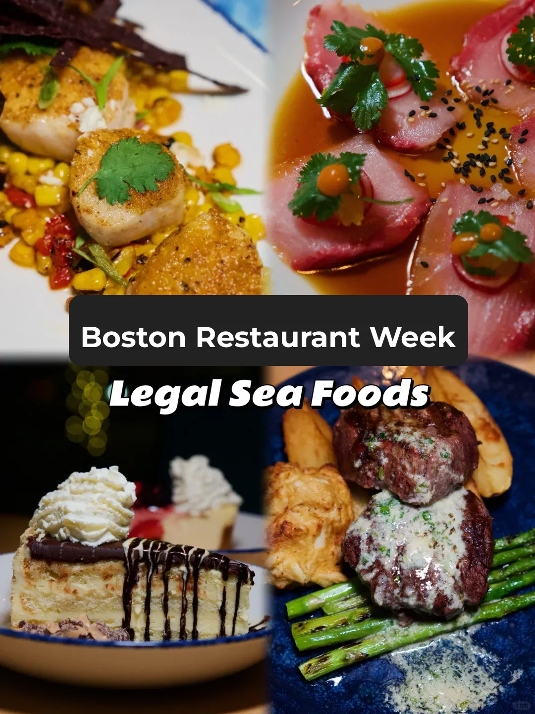 Boston Restaurant Week 🍴 This One’s a Winner: Legal Sea Foods