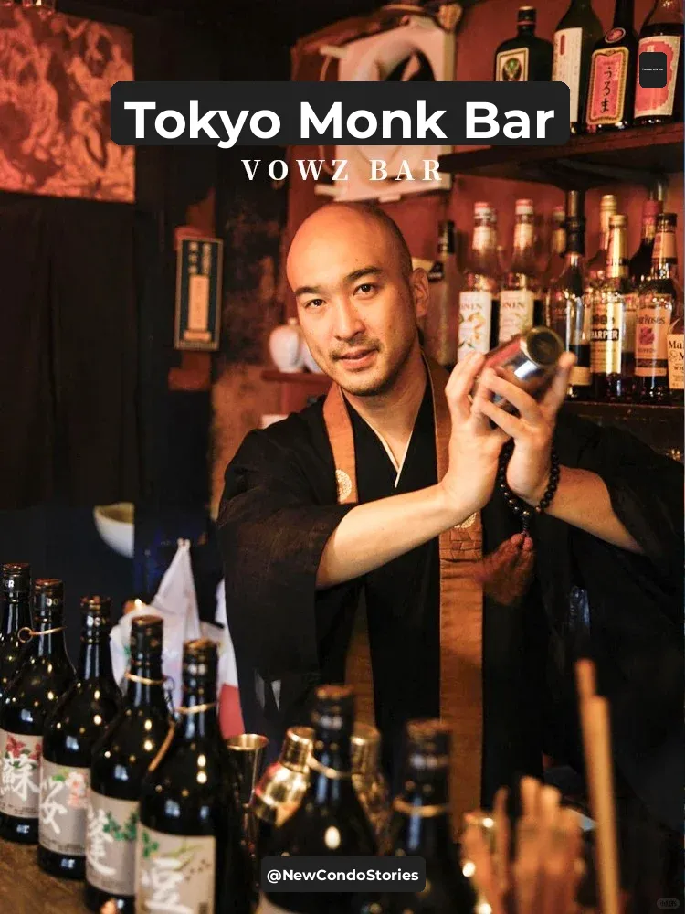 Mind-blowing! Tokyoites unwind at monk bars chanting sutras after work?