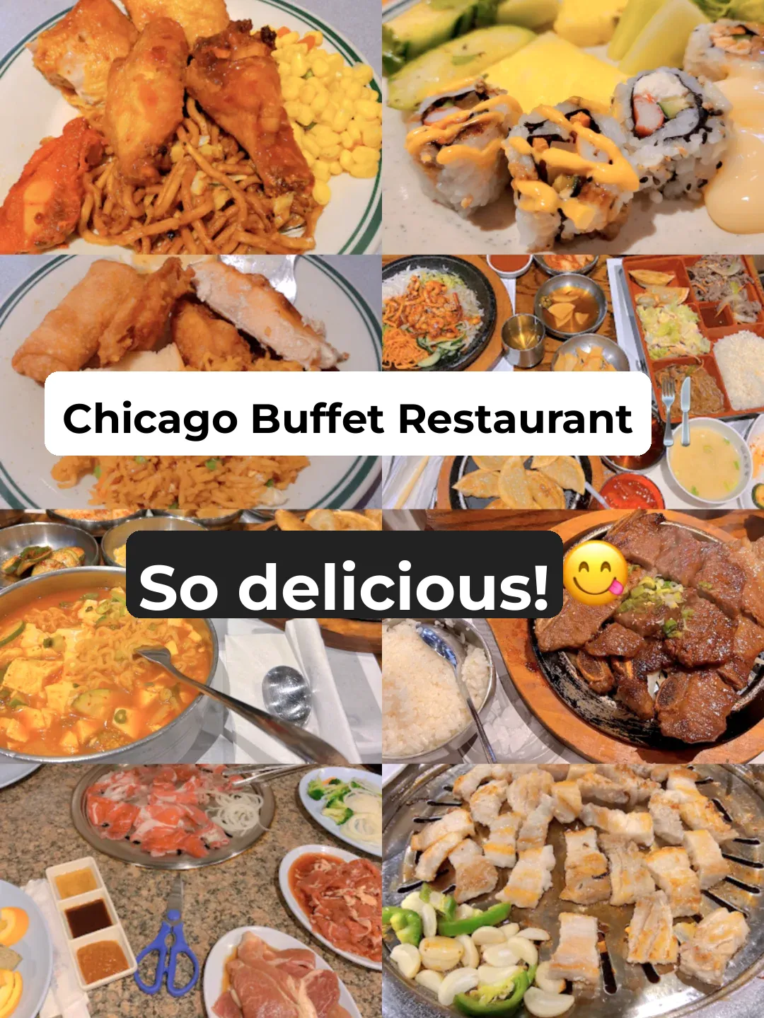 Chicago Food Guide 🍴 Top Chinese, Japanese, and Korean Buffet Recommendations!