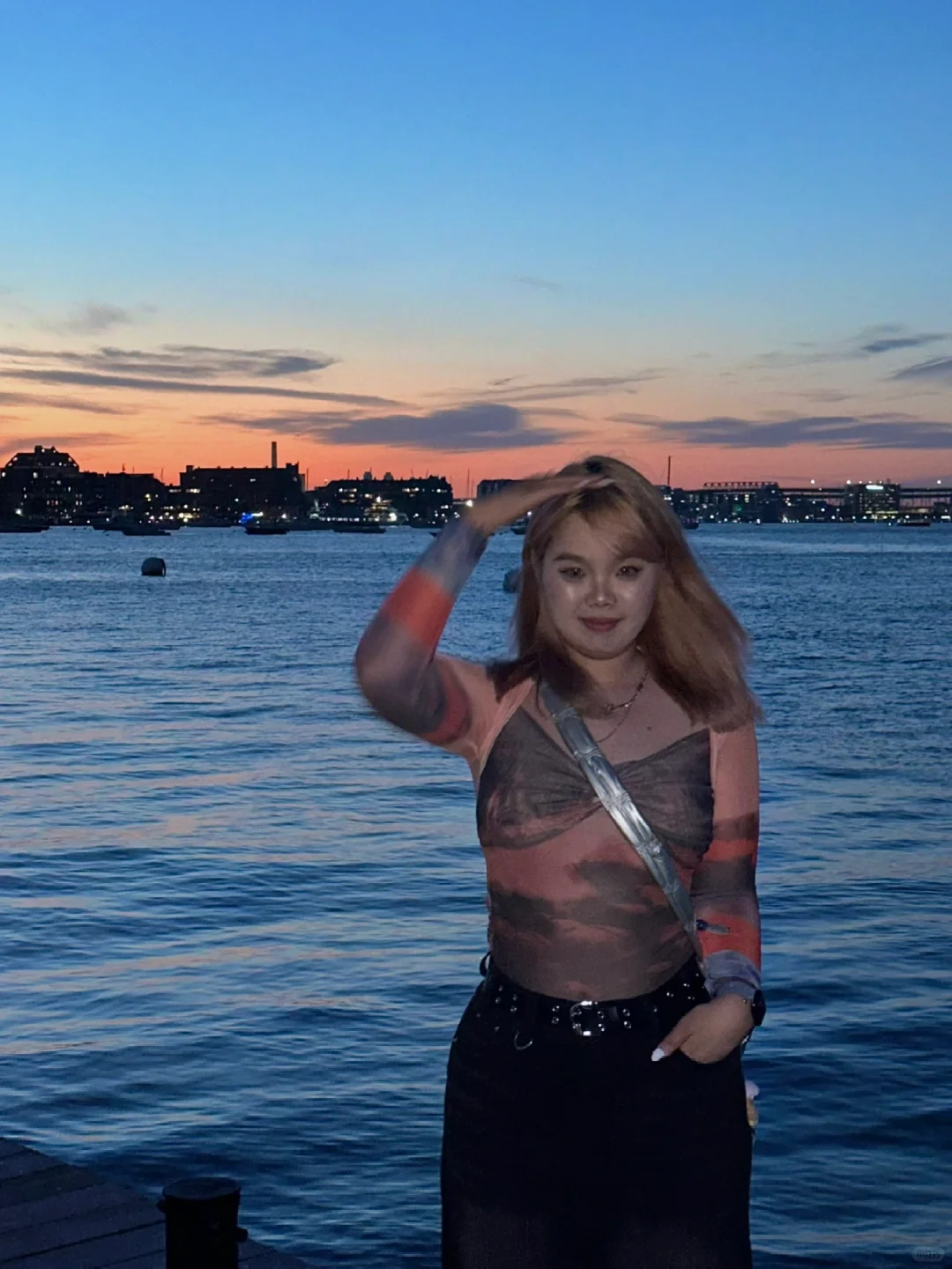 Boston Travel | Romantic Seaside Sunset at Seaport 🌇