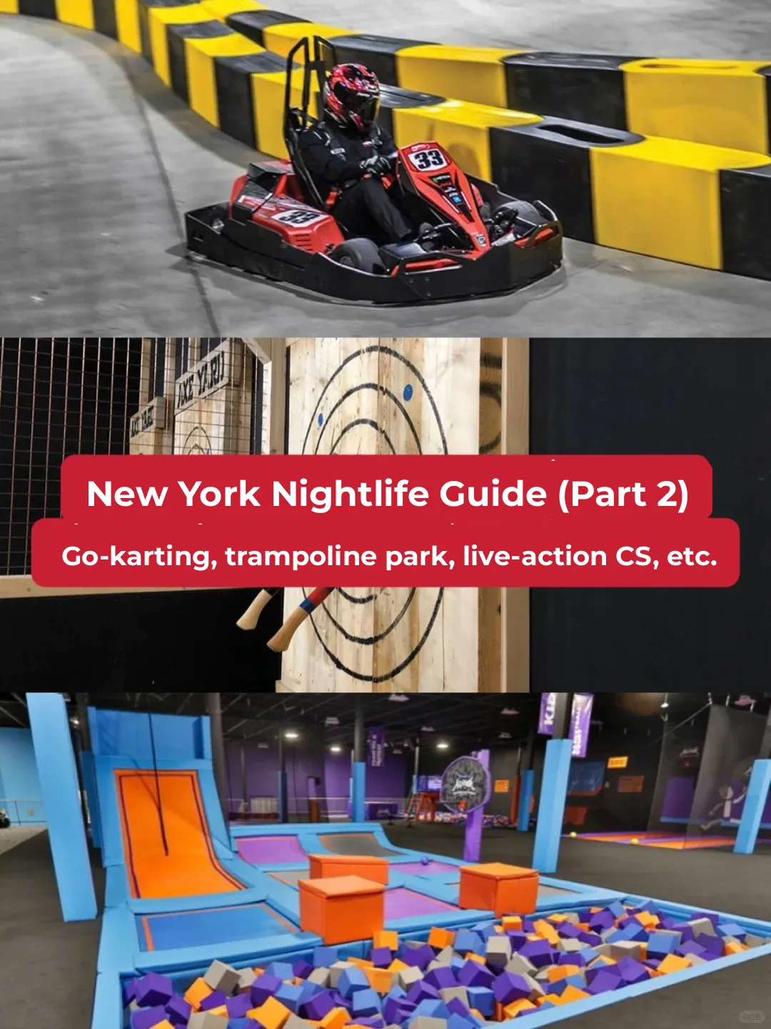 NYC Fun Spots 🎯🪓🏹🧗‍♀️ Roundup (Part 2)