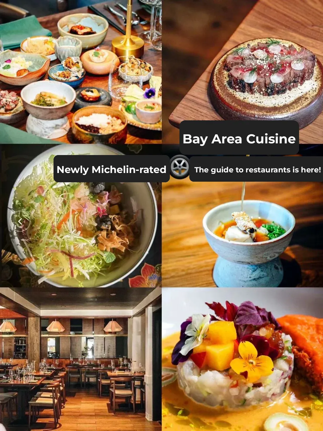 Bay Area Foodie Guide | Newly Awarded Michelin-Starred Restaurant Has Arrived! 🛞🌟