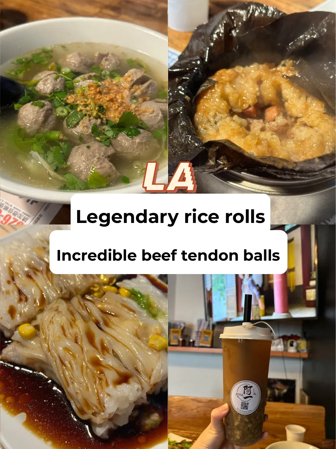 LA Series | The Best Rice Noodle Rolls in My Heart