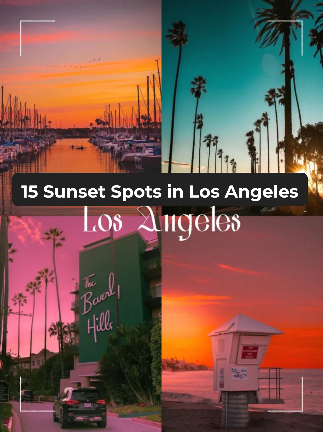 "Breathtakingly Beautiful 🌄 LA Sunset Spectacle! 15 Heart-Stopping Moments!"