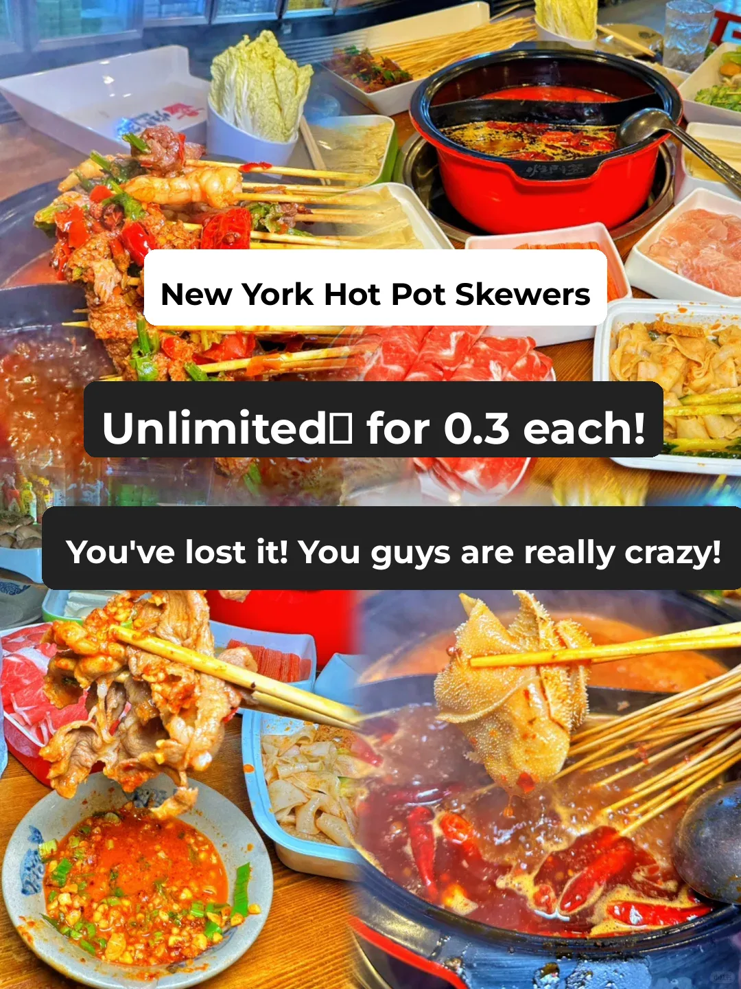 Crazy, crazy! It's really crazy!