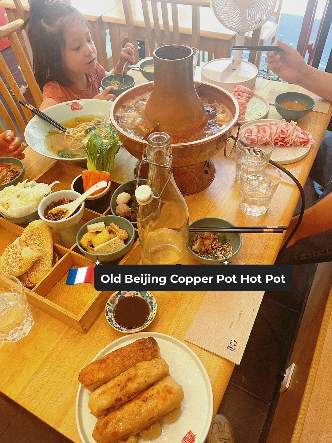 🇫🇷 Paris: Authentic Beijing Hot Pot with Lamb and Pancakes 🔥