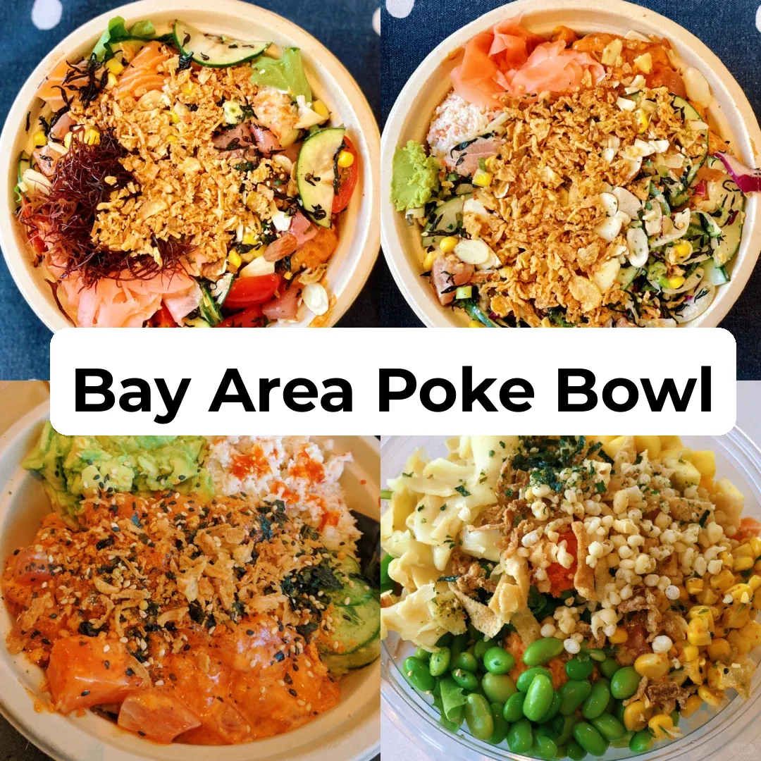 Bay Area Eats 💫 Top Picks for My Go-To Hawaiian Poke Bowls 😋