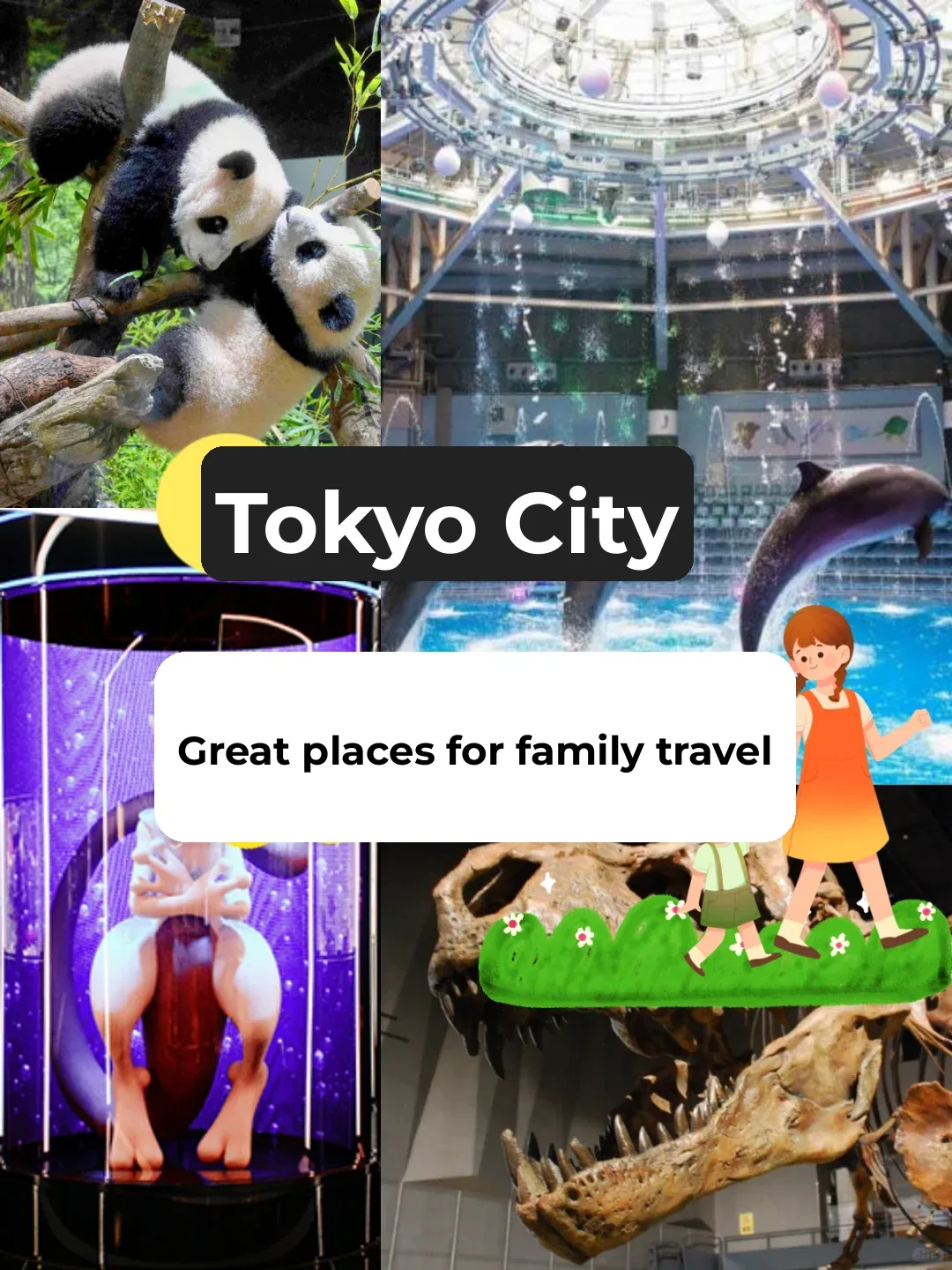 🇯🇵 Family-Friendly Spots in Tokyo 🧑‍🤝‍🧑 – Save These!