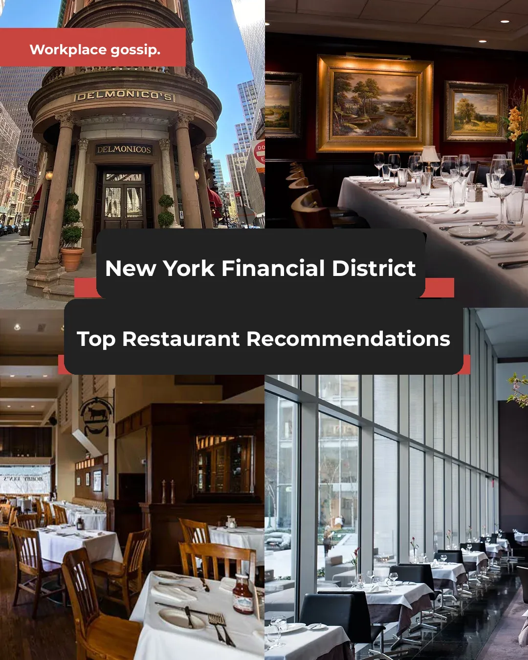 Beyond Finance, Let's Talk Restaurants!