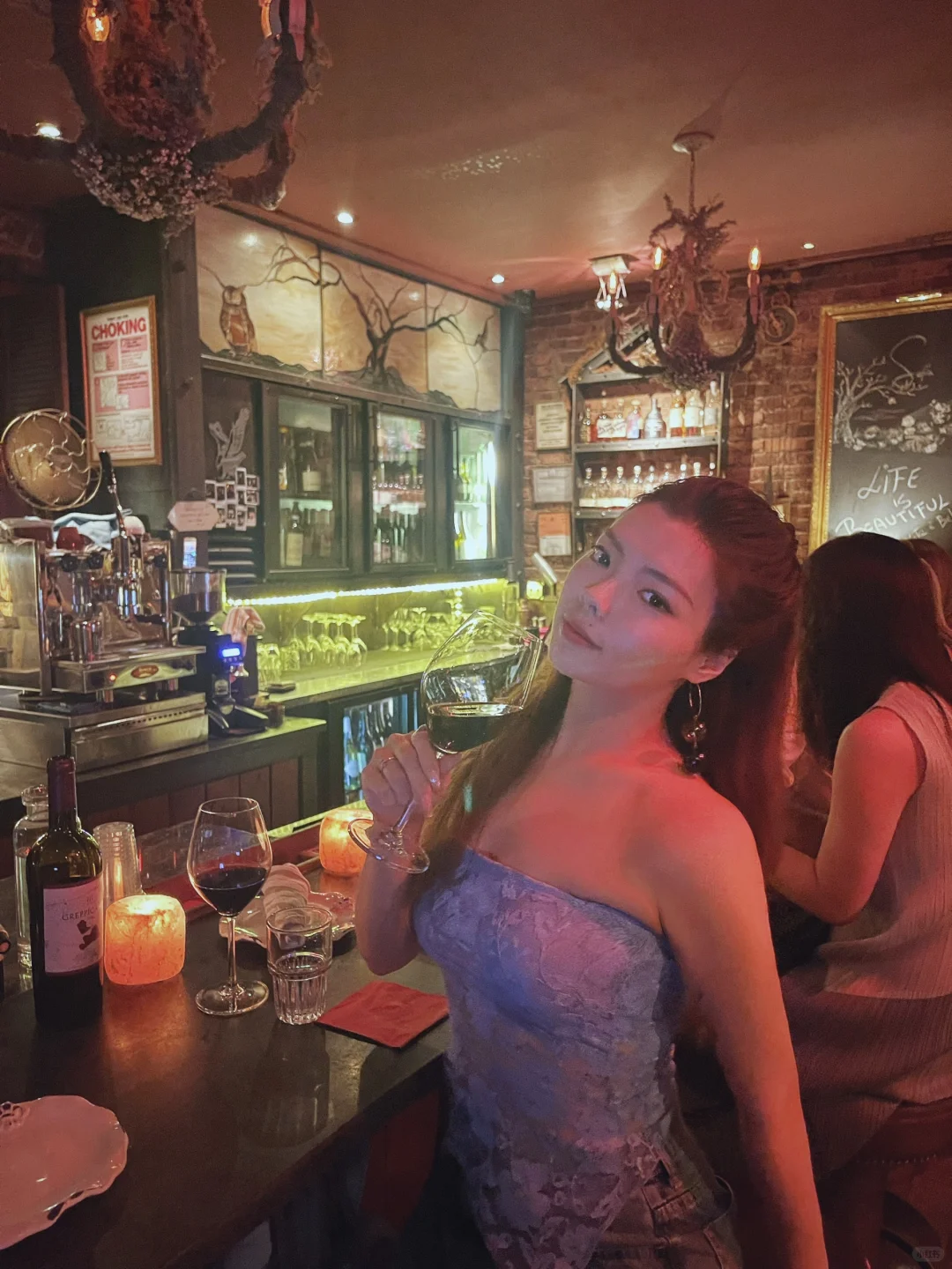 A Rainy Day in NYC ☔️ | Sofia Wine Bar 🍷