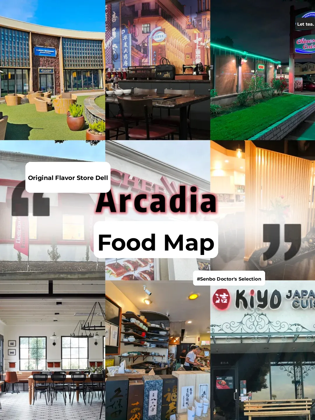 Must-Visit in Arcadia! ❗️ Ultimate Foodie Map 🗺️
