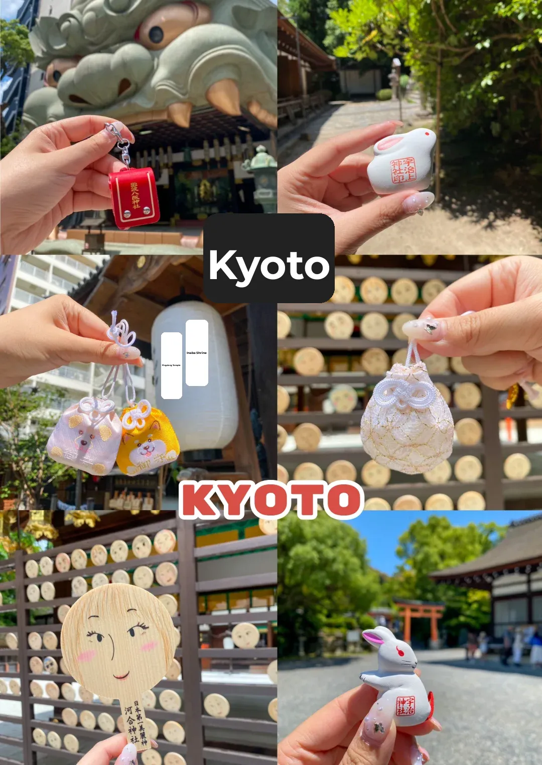 Japan 🇯🇵 | Kyoto & Osaka: Unique Omamori Collection