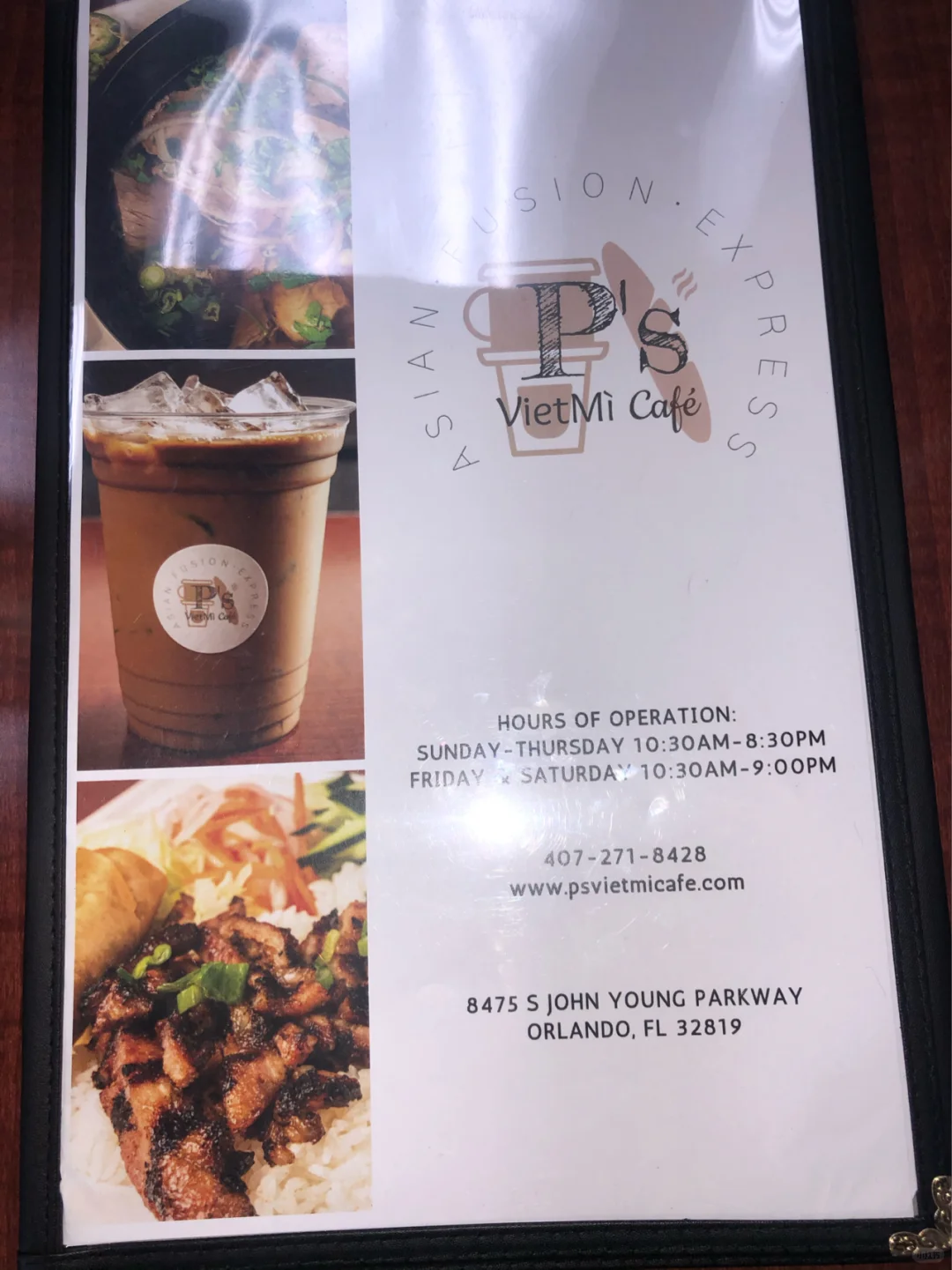 Orlando: P’s Vietmi Cafe – Asian Fast Bites