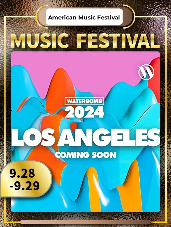 🔫WATERBOMB·Landing in LA｜Splashy Arrival in the City of Angels🔫