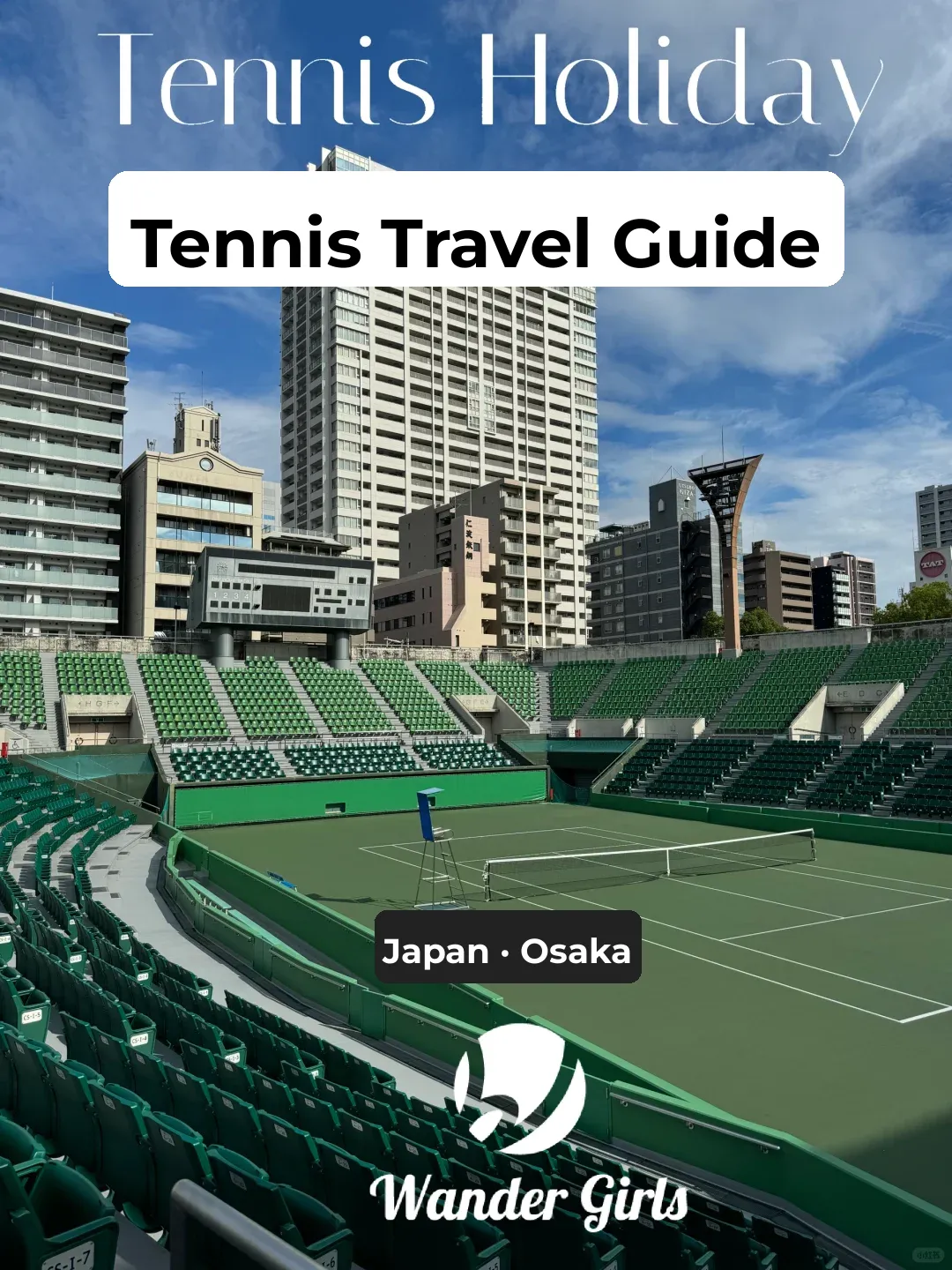 Top Osaka Tennis Courts Where You Might Bump into Naomi Osaka! Plus, a Guide