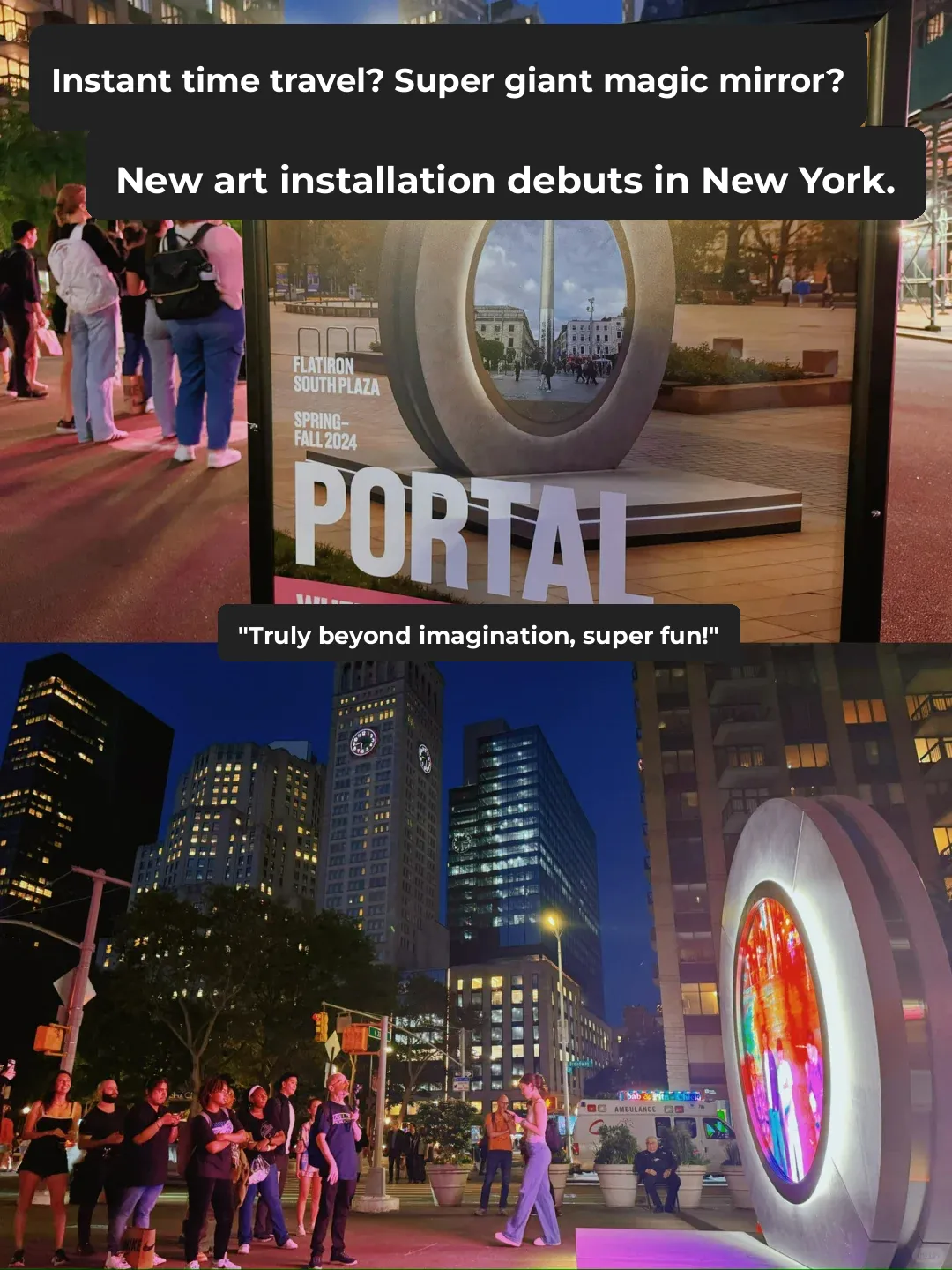 New York's May Landmark | Come Check Out This Cool Art Installation!