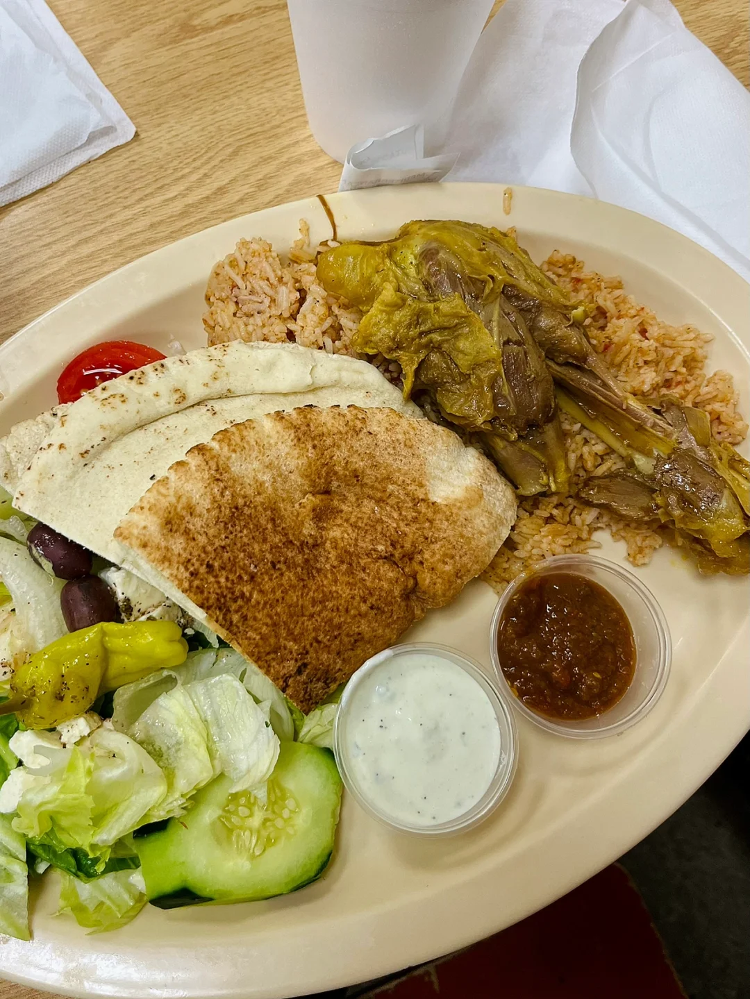 Atlanta Mediterranean Lamb Leg Rice