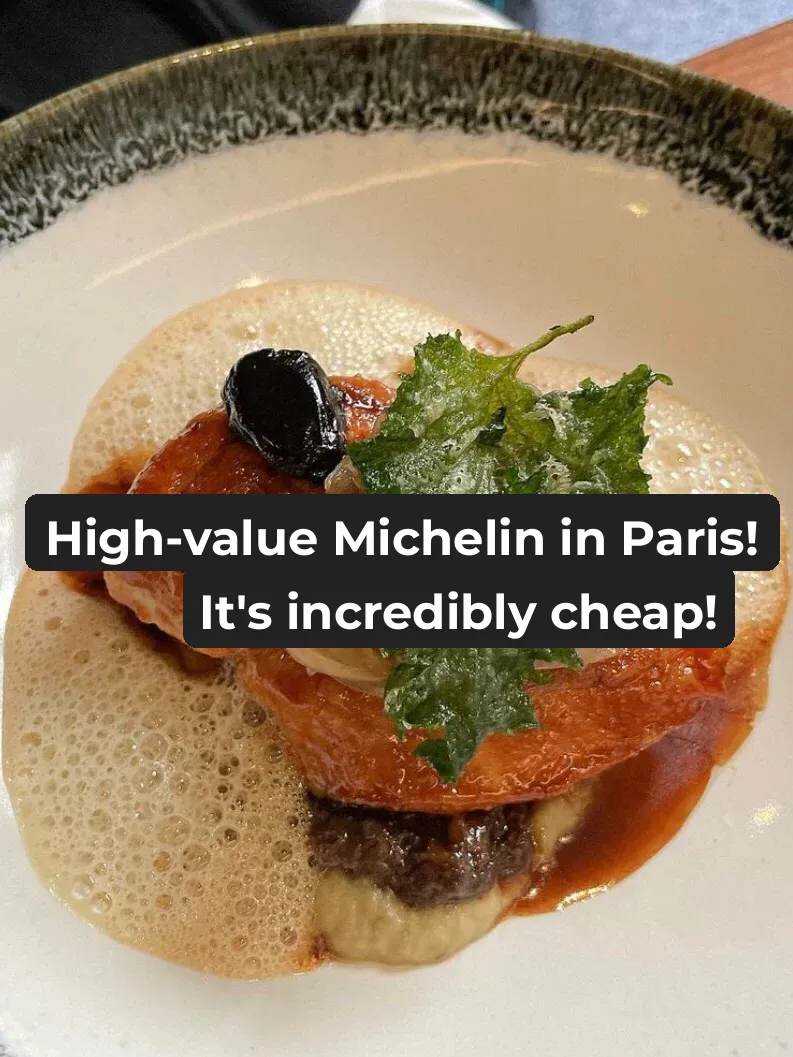 Paris's Insanely Affordable Michelin-Starred Restaurant, Seriously So Cheap!