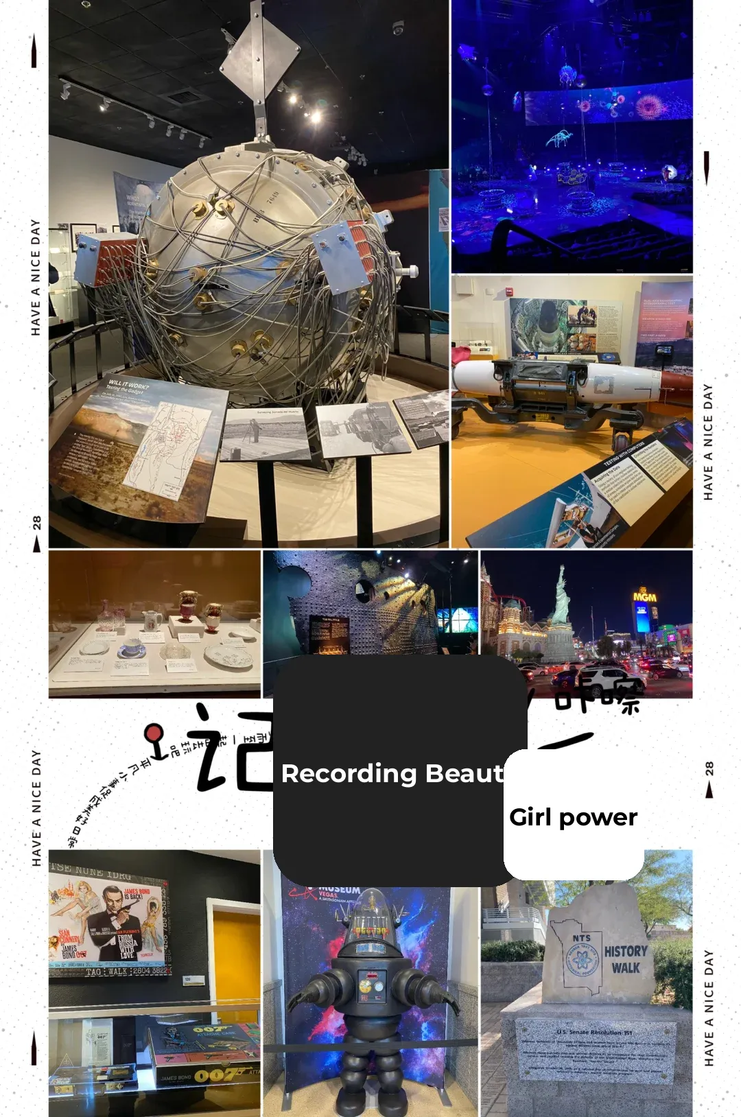 Las Vegas Travelogue - Atomic Testing Museum & Titanic Exhibition