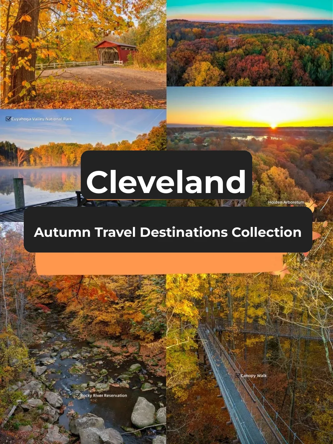 🍂 Best Fall Foliage Destinations in Cleveland