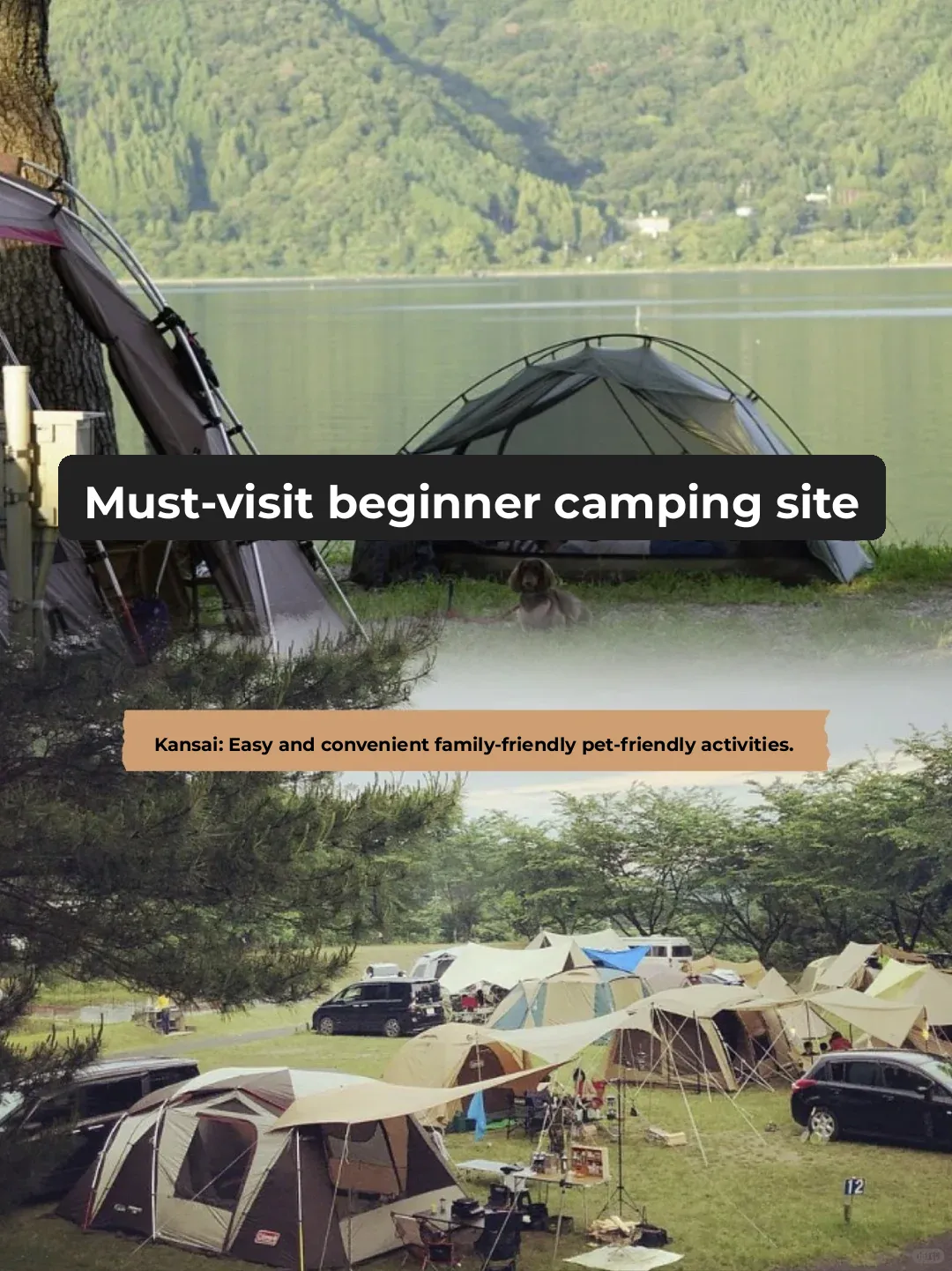 Must-Visit Camping Spots for Beginners -- Kansai Region