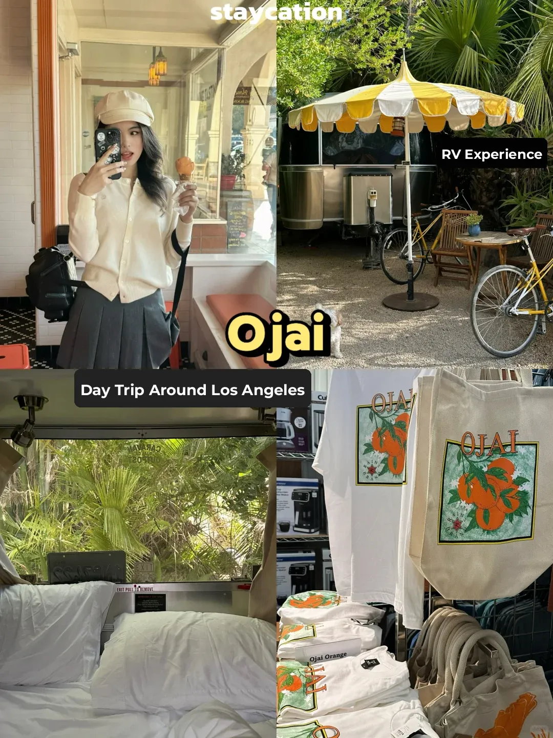🍊Ojai Getaway Near LA｜A Cozy RV Experience in This Citrus-Scented Town!