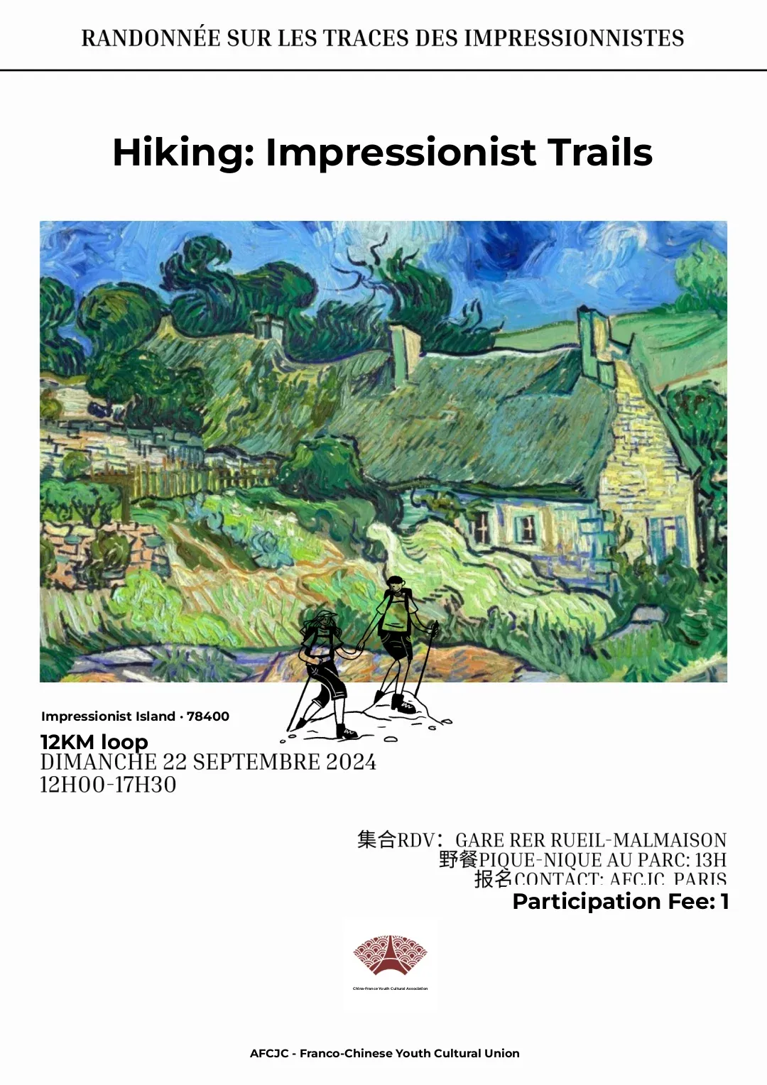 Where to Go in Paris This Weekend | Hiking - Following the Footsteps of the Impressionists