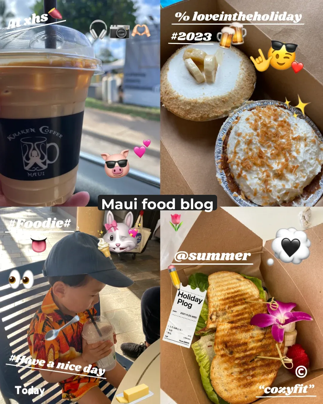 Hawaii 🌺 Maui Island Food PLOG 🌴