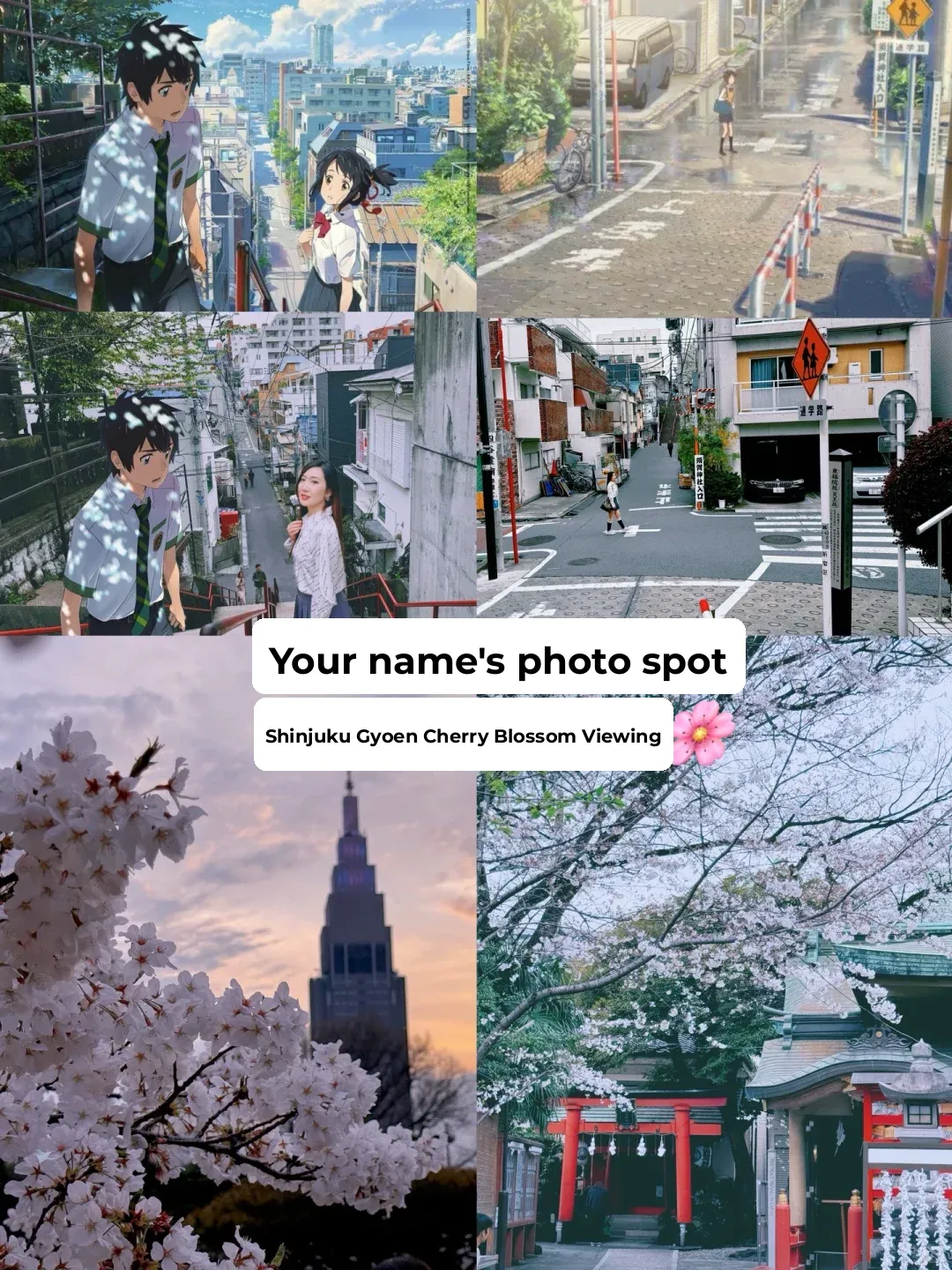 Shinjuku Rush: Your Name Filming Locations