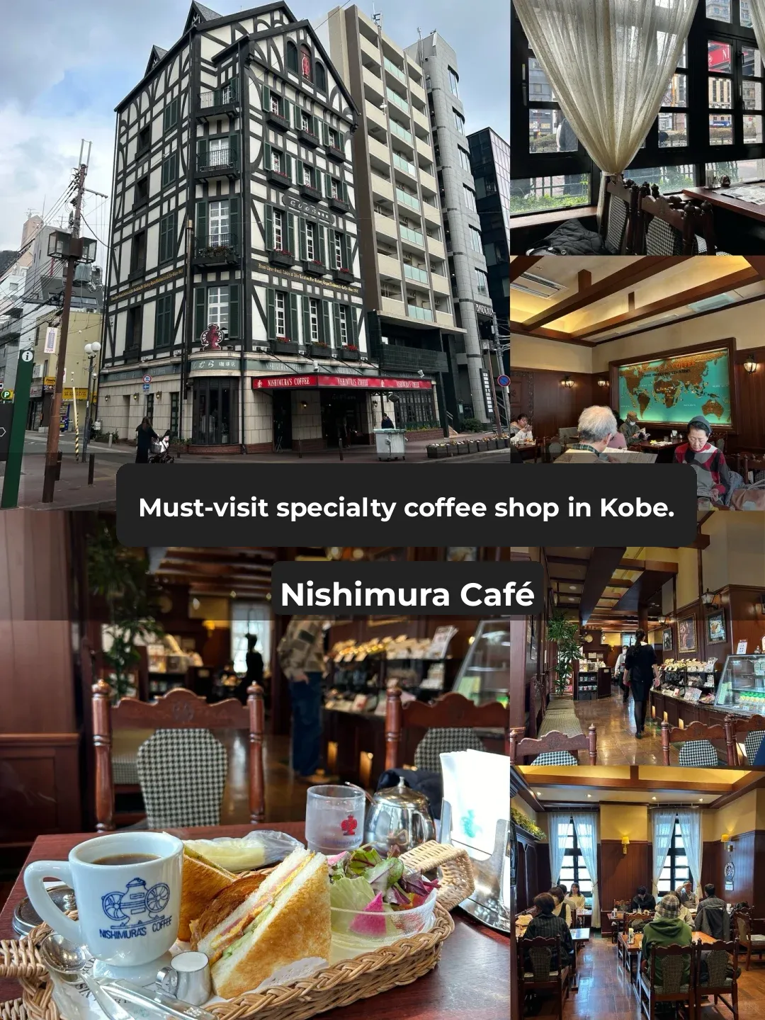 Must-Visit Kobe Café ❗🇯🇵 One of the Oldest Cafes in Japan