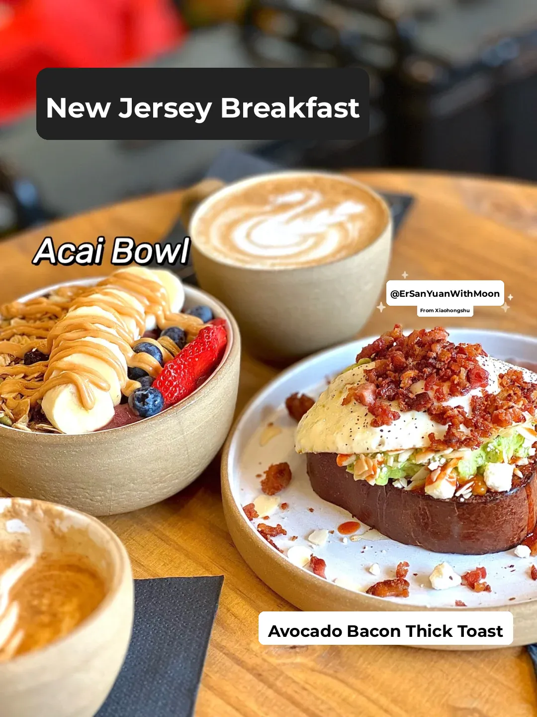 New Jersey | A Cafe Where the Food Outshines the Coffee 🥑 Must-Try Thick Toast