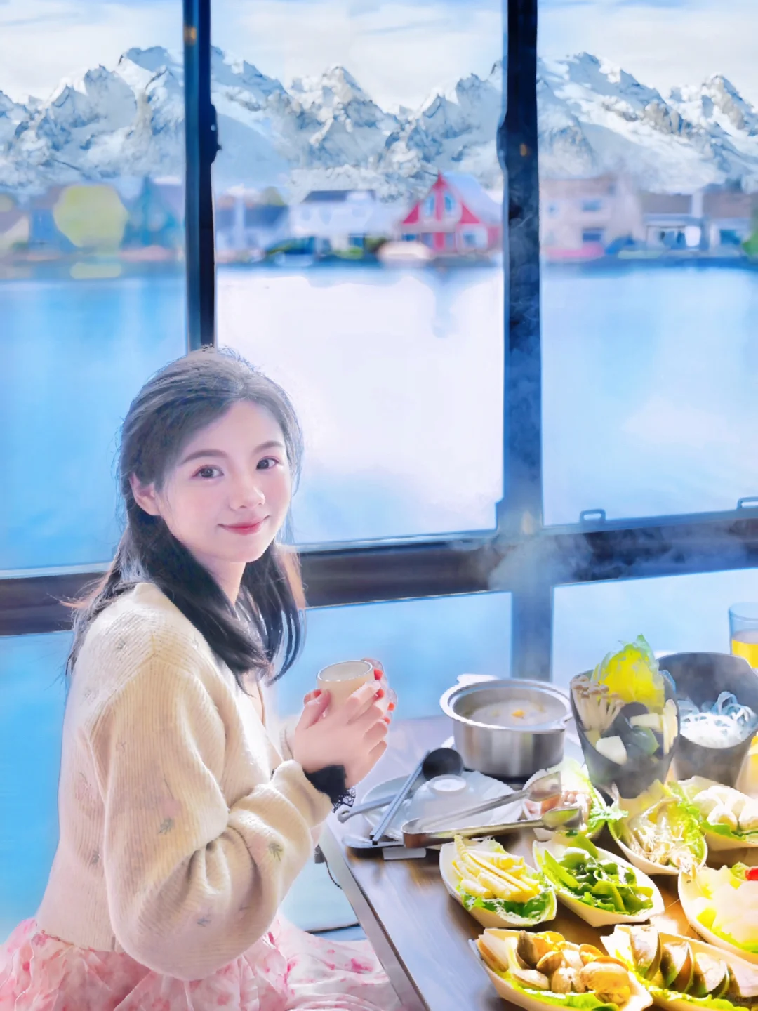 The Bay Area's "Little Venice" is So Romantic! 🛶 Enjoy Hot Pot with a Lakeside View